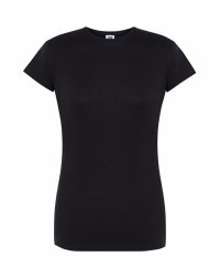 T-SHIRT DAMSKI Z KRÓTKIM RĘKAWEM - 100% BAWEŁNA 