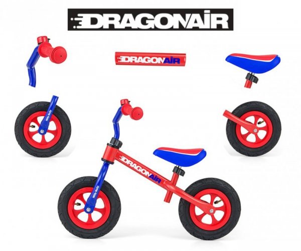 Rowerek Biegowy Dragon Air Red-Blue czerwono-niebieski