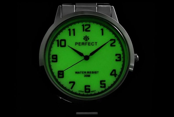 Zegarek Męski PERFECT Fluorescencyjny R411-S-1