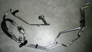 ORIGINAL Klimaleitung Klimaschlauch für Citroen C2 C3 Pluriel 1.1 1.4 1.4 HDI ,647794