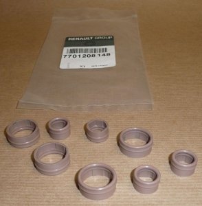 ORIGINAL Renault Dichtringsatz Klimaanlage Megane II Scenic II 7701208148