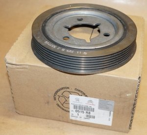 ORIGINAL Riemenscheibe Für Kurbelwelle Berlingo Partner C3 206 207 308 1.4-1.6 6PK 0515R8