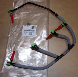 ORIGINAL Kraftstoffleitung Rücklaufleitung Citroen Peugeot 2.0 BlueHDi , 9674231880 , 9844585580