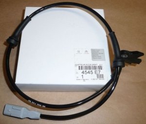 ORIGINAL Citroen Peugeot ABS Sensor Raddrehzahl Raddrehzahlsensor vorne Berlingo Partner 08- C4 Picasso, 4545E7 , 4545.E7