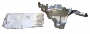 ORIGINAL Auspuff Turbo Hitzeschild für Citroen C3 C4 Peugeot 206 307 Partner 1.6 HDI  , 1723T3 , 1723.T3 , 9661522880
