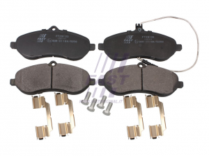 BREMSBELÄGE FIAT SCUDO 07> VORNE 1-Bremsensensor  1.6/2.0 MJTD