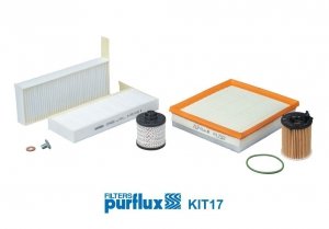 Inspektionspaket Filtersatz PURFLUX PEUGEOT 308 II 1.6 HDI  L1044 A1792 AH425-2 C533A