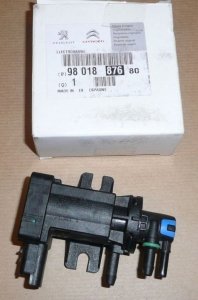 ORIGINAL Druckwandler Magnetventil Elektroventil Citroen Peugeot 1.6-2.0 HDi , 9801887680 ,   9665886280, 9674084680, 9674091680