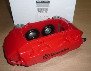 ORIGINAL Bremssattel Bremszange vorne links RENAULT MEGANE II CLIO III RS , 7701066290 , 410118514R