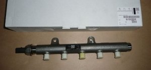 Original Speiseleiste der Einspritzdüsen Citroen Peugeot Ford 2.2 hdi , 9675389980