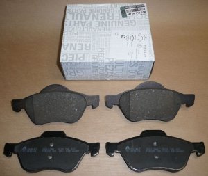 Original Bremsbeläge vorne RENAULT Clio III Megane II Scenic II  , 410601237R