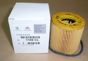 ORIGINAL Ölfilter Citroen Peugeot C3 C4 C5 C6 C8 206 306 307 406 407 9818914980 1109CL