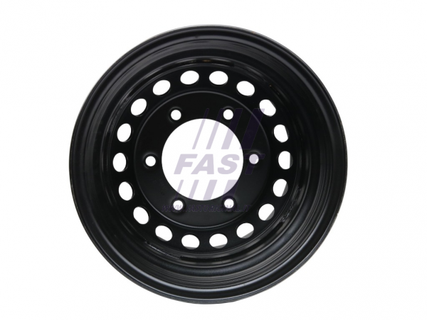 FAST FELGE Mercedes Sprinter 18|} 907/910 STAHL SCHWARZ 8.5J X 16&quot;| ET63 | 6 X 205MM CH161, 2E0601019J , 92806
