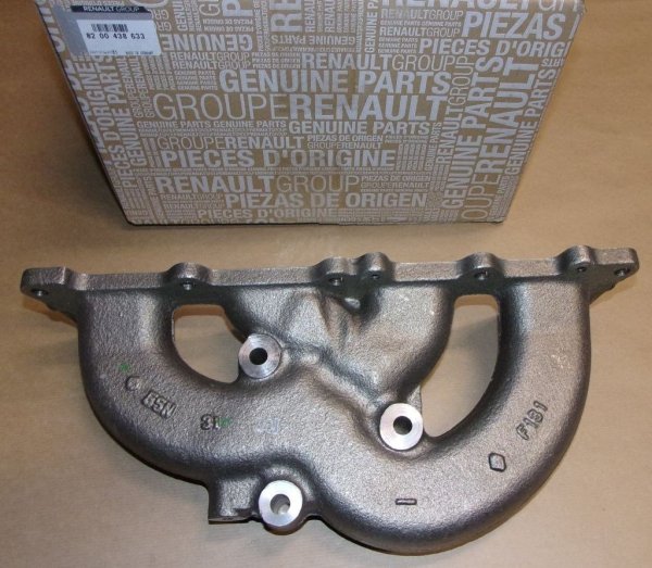 ORIGINAL Krümmer Abgaskrümmer RENAULT 2.0 16V 8200438633