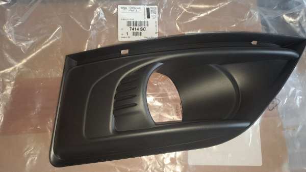 ORIGINAL Rahmen Nebelscheinwerfer Rechts für Citroen Grand C4 Picasso I ,  7414SC , 7414.SC