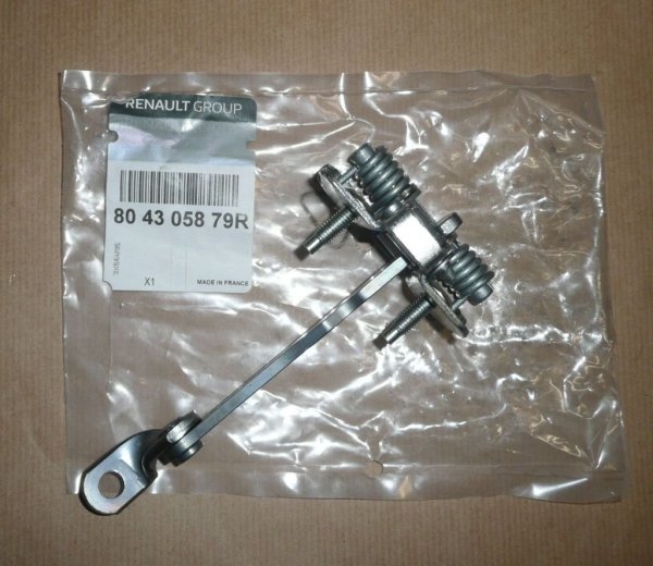 ORIGINAL Türfeststeller Türsteller Türhalteband Türfangband vorne L=R Dacia Duster Logan , 8043100Q0D , 804305879R