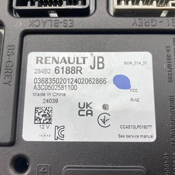 Originalteil OE Steuergerät Modul BCM für Renault Trafic III Lift IV Kangoo 3 , 284B26188R