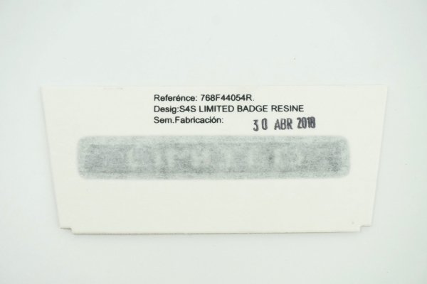 Originalteil Neu Emblem Logo Limited für Renault , 768F44054R