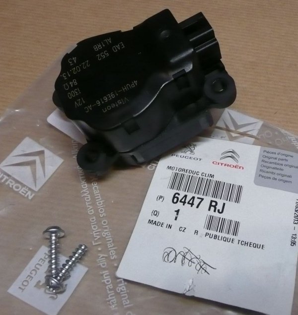 Original Citroen Peugeot Stellmotor Heizung Mischklappe C5 C6 407 6447RJ