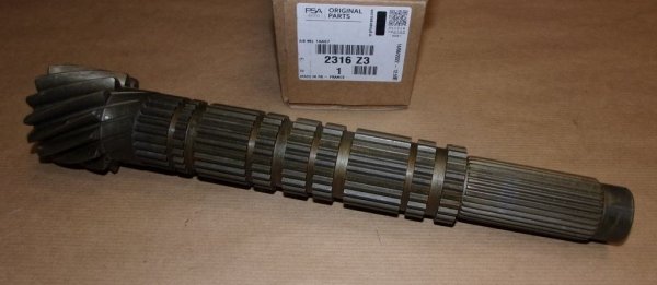 ORIGINAL Getriebehauptwelle Jumpy Expert Scudo ML6 , 2316.Z3 , 2316Z3 , 9654513488