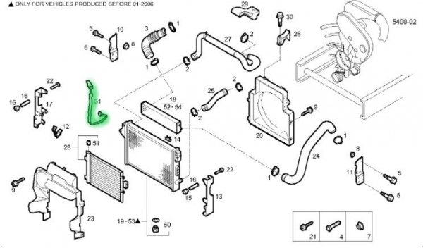 Original Klimaschlauch  IVECO DAILY 06|} 3.0 HPI , 504086405