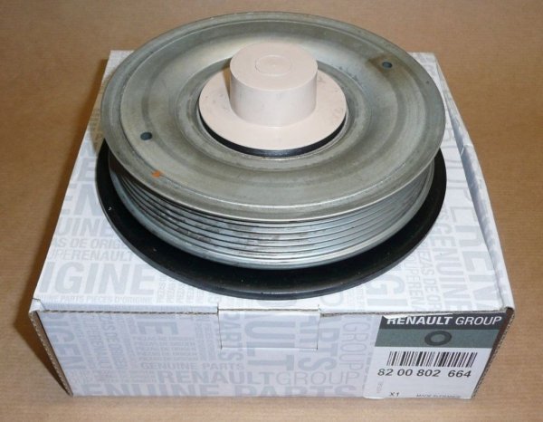 ORIGINAL Riemenscheibe Für Kurbelwelle Renault Master II Laguna II 2.2 , 2.5 DCI 8200802664