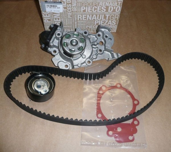 Renault Zahnriemensatz +Wasserpumpe CLIO KANGOO THALIA,TWINGO 1.2 16V D4F  , 119A01820R , KP25577XS, 530019530 , 21010-00Q0A, 2101000Q0A , CT1045WP1 , 210101832R, 8200266950 , 8200397732 ,VKMC06002