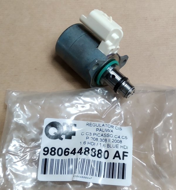 ORIGINAL Druckregler Commonrailpumpe CITROEN PEUGEOT 1.6 HDI , 9806448880 , 9815874680 , 31370613 , AV6Q9358AB