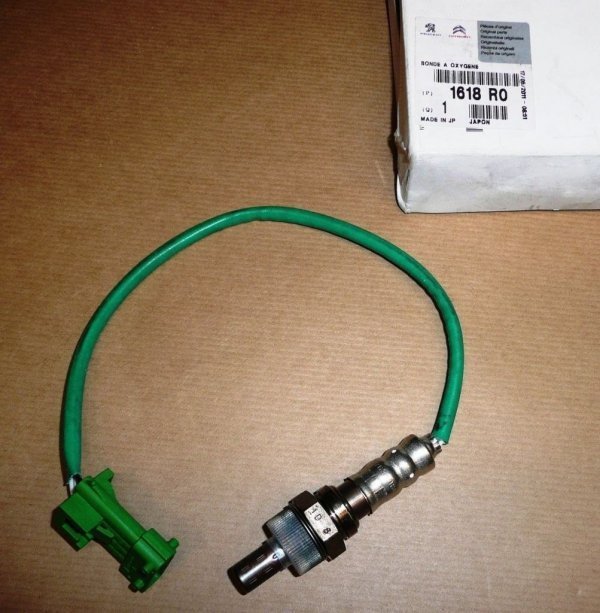 ORIGINAL Lambdasonde im Krümmer 410mm für Citroen C2 C3 Peugeot  1.1-1.6 8V  , 1618.R0 , 1618R0 