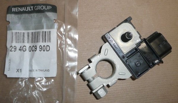 ORIGINAL Batteriepolklemme oben Massepol sensor für Renault Kadjar Megane IV  , 250820605R , 294G000Q0B , 295C35792R
