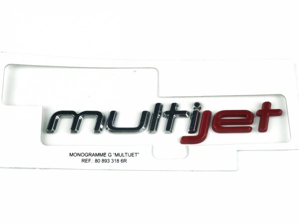 Originalteil OE Emblem Logo MultiJet (G) für Fiat Talento , 808933186R