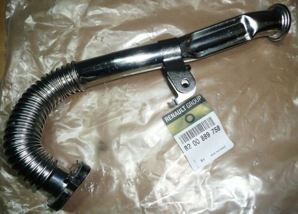 Original Rohrleitung AGR-Ventil zum AGR-Kühler Renault Master 2.0 , 2.3 DCI , 8200889758