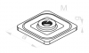 Nakretka wzmocniona typ NW M6 650149 /100szt./