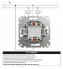 Schneider Electric, Sedna Design i Elements, Przycisk podwójny, czarny antracyt, SDD114118