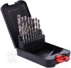 Zestaw wierteł do metalu HSS-GS DIN 338 1 - 10 mm ABRABORO [19 szt.]
