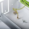 Rozdzielnica modułowa 4x24 podtynkowa IP30 N+PE I klasa drzwi metalowe białe KP-DB-I-MF-424 biała 32641 (MGWT) 