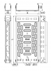 Korytko kablowe perforowane 200x60 grubość 0,7 mm KFL200H60/2 161523 /2m/