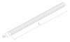 Pręt gwintowany typ PGM 8/1 650801 /50szt./