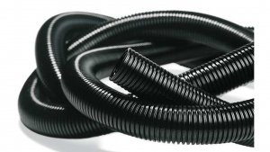 Rura karbowana 750N czarna z pilotem samogasnąca -5C +60C PV UV IK07 fi 16 /50m/