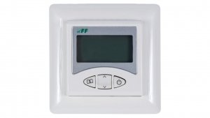 Regulator temperatury 230V 16A -5-60C IP20 biały RT-825