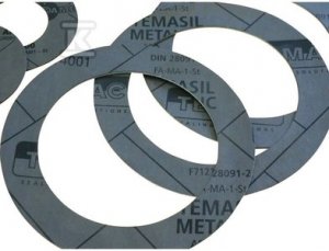 Uszczelka DN65 PN16 do stalowego kołnierza zbrojona para