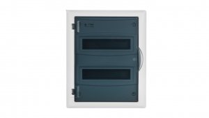 Rozdzielnica modułowa 2x12 p/t ECONOMIC BOX RP 2/24 drzwi transparentne (N+PE) IP40 2515-01