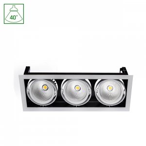 MODERN-DAY 3x1LED COB CITIZEN 40st 230V 3x27W IP20 WW DOWNLIGHT + zasilacz
