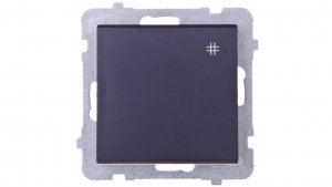 SONATA Łącznik krzyżowy czarny metalik ŁP-4R/m/33