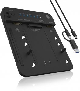 Stacja klonująca i dokująca IcyBox IB-2913MCL-C31 dla M.2 NVMe SSD i HDD 
