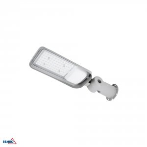 OPRAWA ULICZNA LED JAZMIN 70W 4000K 9100LM IP65 JASNOSZARA