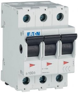EATON ROZŁĄCZNIK IZOLACYJNY MODUŁOWY 100A 3Z 3P 3M 415V AC IS-100/3