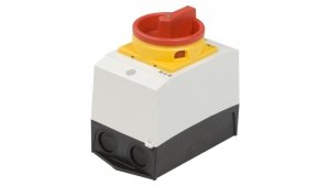 Łącznik krzywkowy 0-1 6P 20A w obudowie IP65 T0-3-8342/I1/SVB 207159