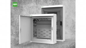 Rozdzielnica multimedialna Elegant 2X12 podtynkowa IP40 N+PE drzwi białe 2435-20