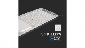 Oprawa Uliczna LED 50W 5000lm 4000K regulowany uchwyt sensor zmierzchu Diody SAMSUNG IP65 Szara 5 Lat Gwarancji 20432